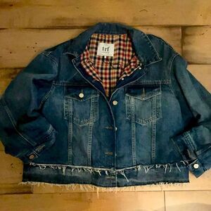 Iconic- Zara Gorgeous lined gingham denim jacket